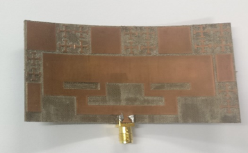 low rcs conformal patch array