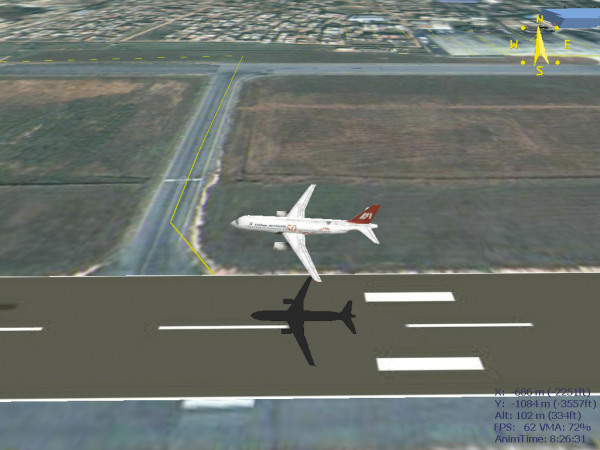Aircraft Take off at HAL Bangalore International Airport Runway3