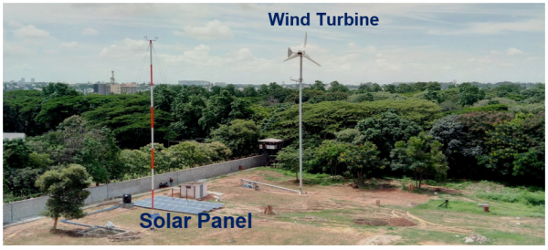 NAL Renewable Energy Farm at Kodihalli Campus with 10kW WiSH system